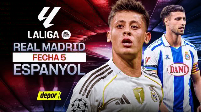 Real Madrid vs Espanyol se enfrentan por la fecha 5 de LaLiga.