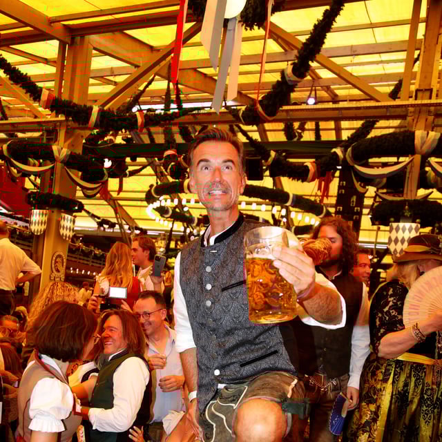 Florian Silbereisen auf der Wiesn