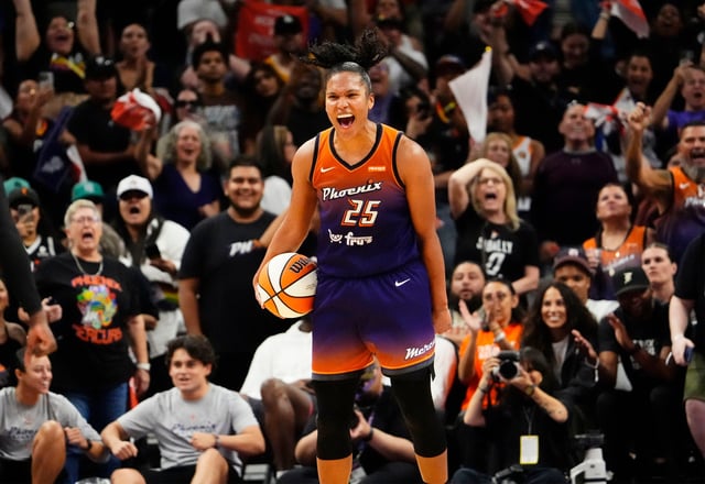 Alyssa Thomas the Phoenix Mercury's 79-73 victory over the New York Liberty.
