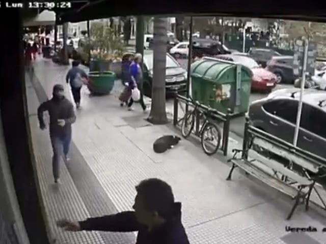 El momento de la salidera en Ituzaingó
