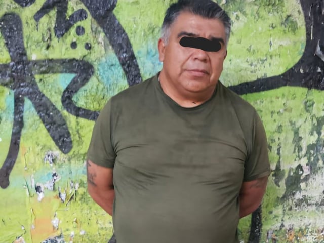 El Chacal, detenido en CDMX.