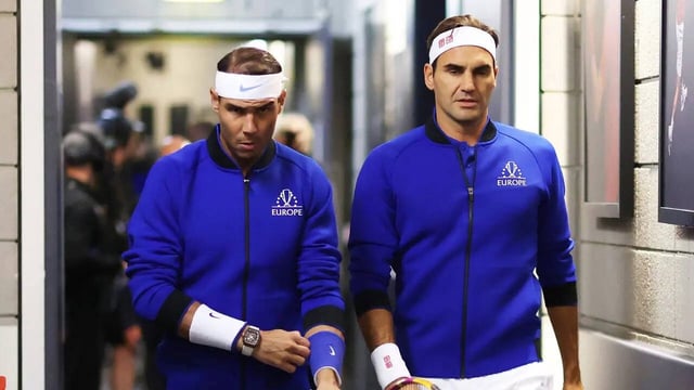 Nadal and Federer