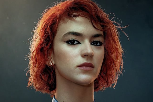 Alícia Falcó como Asia Falcón en la serie española "El refugio atómico" (Foto: Netflix)