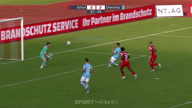 Ausgleichstor Chemnitzer FC