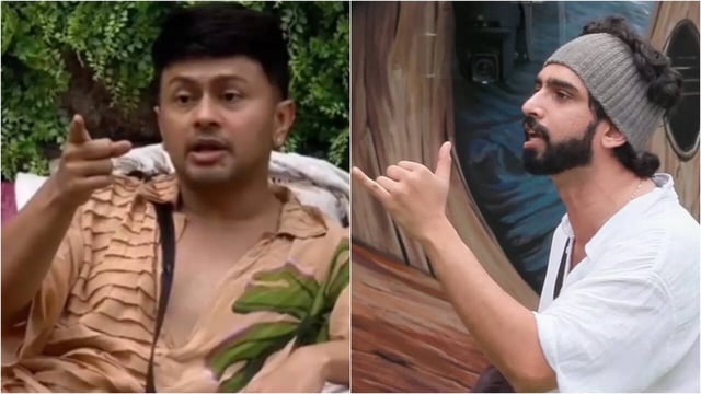 Awez Darbar and Amaal Mallik in Bigg Boss 19