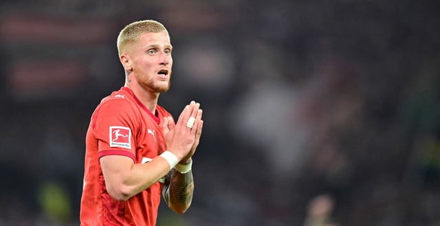 Es war verdammt knapp: Louis Oppie verpasste in Stuttgart sein erstes Tor für St. Pauli