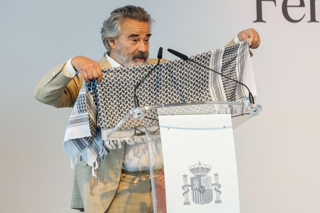 Eduard Fernández denuncia la "barbaridad de lo que ocurre en Gaza, se llame como se llame"
