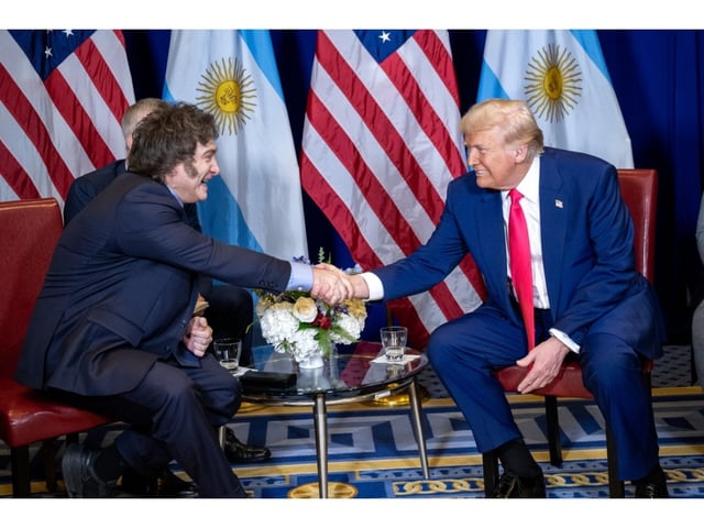 Nueva reunión Milei-Trump