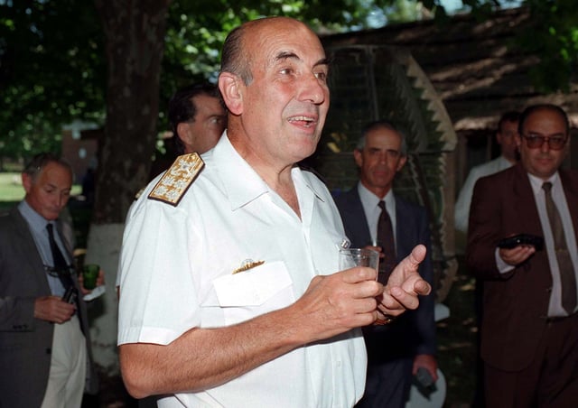 El almirante Enrique Molina Pico