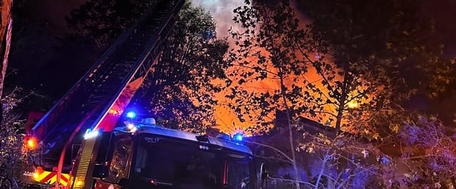Une trentaine de sapeurs-pompiers sont mobilisés