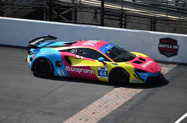 Michael Cooper during IMSA Michelin Pilot Challenge practice at Indianapolis Motor Speedway, 9/19/2025 (Photo: Phil Allaway)