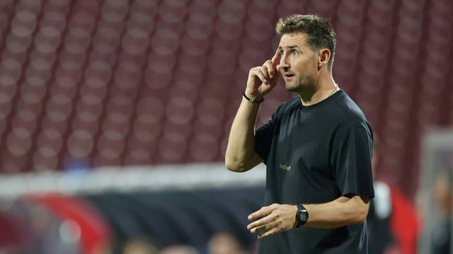 Nürnbergs Trainer Miroslav Klose