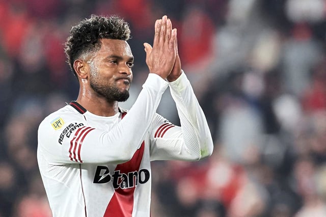 Miguel Angel Borja estaría de arranque este sábado en Tucumán; el colombiano está "peleado" con el gol