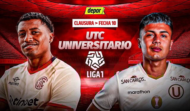 Universitario vs UTC se enfrentan por la jornada 10 del Torneo Clausura 2025.