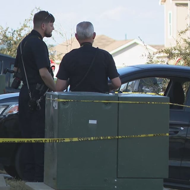 Two young children were pronounced dead on Saturday after being found inside a vehicle by their mother, according to the Bexar County Sheriff's Office. (SBG San Antonio)