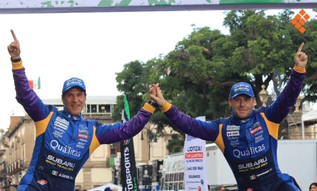Conquistan Cordero-Hernández el Rally Patrio 2025
