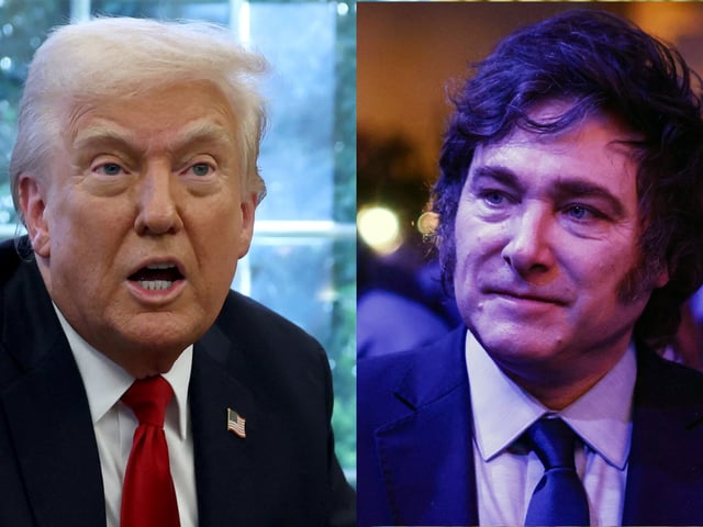 Milei apuesta todo al apoyo de la Casa Blanca.