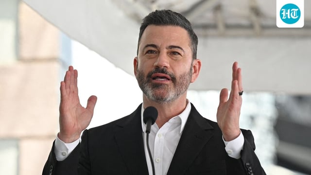 Charlie Kirk spokesman says Jimmy Kimmel spread ‘evil’ message through his monologue (Photo by Robyn Beck / AFP)