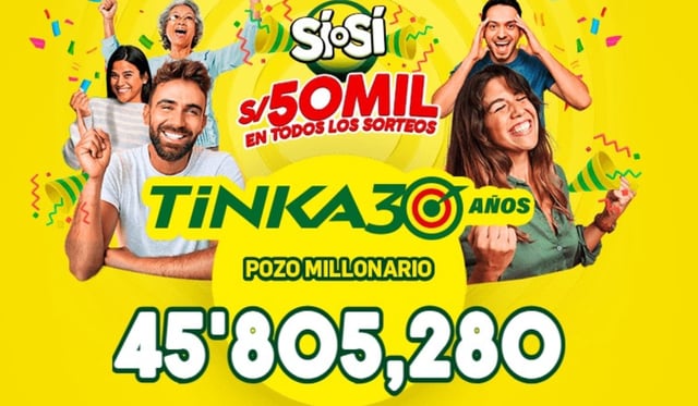La Tinka: resultados y números ganadores del sorteo a jugarse el domingo 21 de setiembre. (Foto: Intralot).