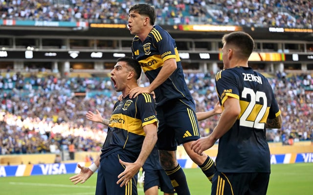 Boca Juniors vs. Central Córdoba en vivo: ver transmisión del partido por la fecha 9 del Torneo Clausura de la Liga Profesional Argentina desde La Bombonera. (Photo by PATRICIA DE MELO MOREIRA / AFP)