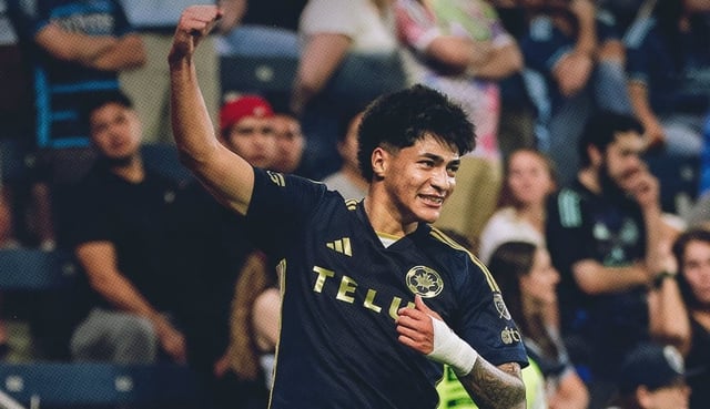 Kenji Cabrera anotó su primer gol con camiseta del Vancouver Whitecaps frente al Sporting KC por la MLS.