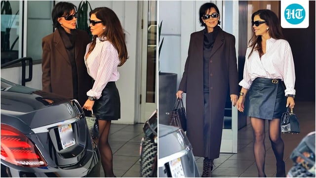 Stylish duo Kris Jenner and Lauren Sánchez turn heads in Beverly Hills outing. 