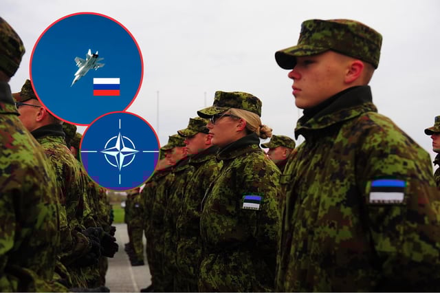 Estonia denuncia agresión rusa en su espacio aéreo y, al igual que Polonia, invoca al artículo 4 de la OTAN