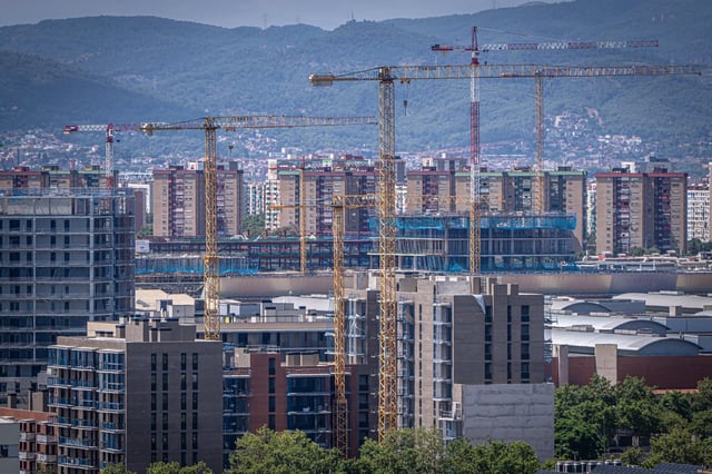 Vistas de viviendas en Barcelona