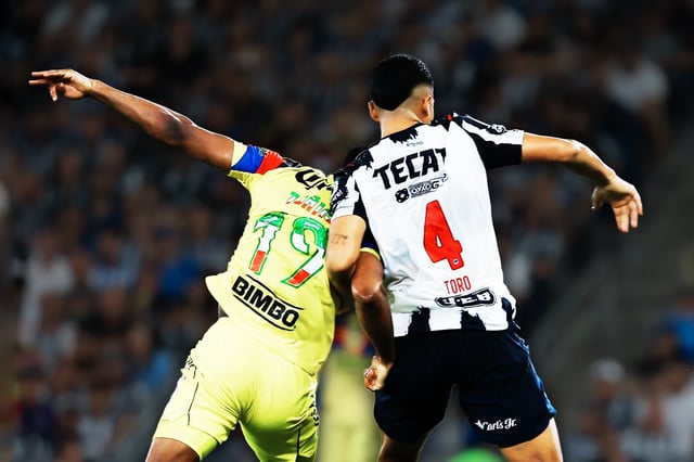Ramón Juárez puso el empate al 90. Foto: Rayados.