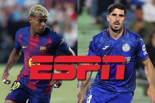 FC Barcelona y Getafe se enfrentan este domingo 21 de septiembre en el Estadi Johan Cruyff por la quinta fecha de LaLiga, con transmisión EN VIVO por ESPN y Disney Plus Premium. (Fotos: AFP / Composición: Mag)