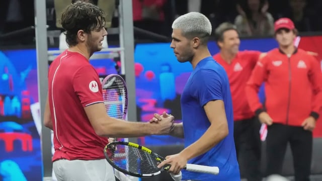 Taylor Fritz vs Carlos Alcaraz | Image: Associated Press