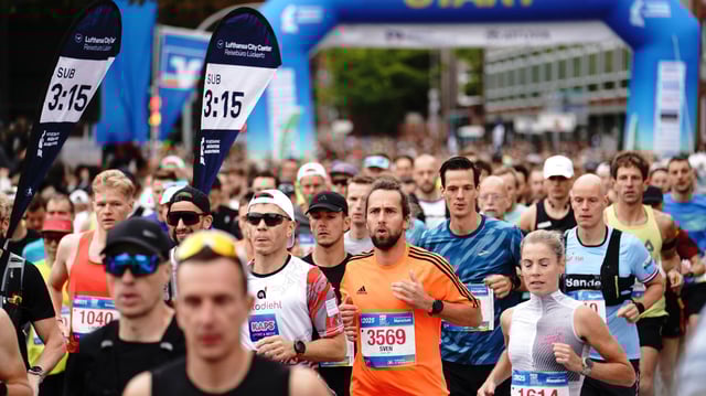 Der Münster-Marathon 2025 ist gestartet.