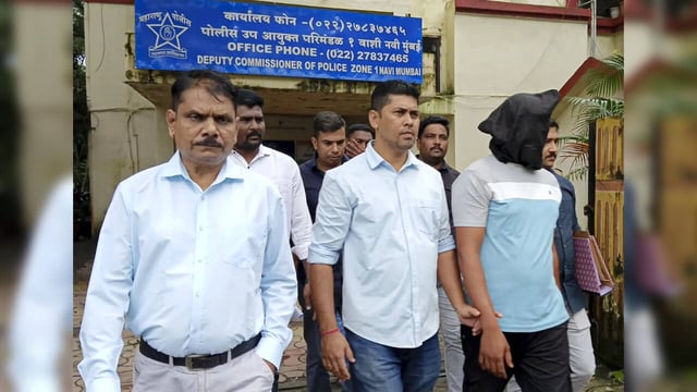 Navi Mumbai: Praful Salunkhe, the driver of former IAS probationer Puja Khedkar'...