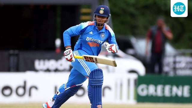 Vaibhav Suryavanshi scored 38 runs in the first Youth ODI against Australia U19