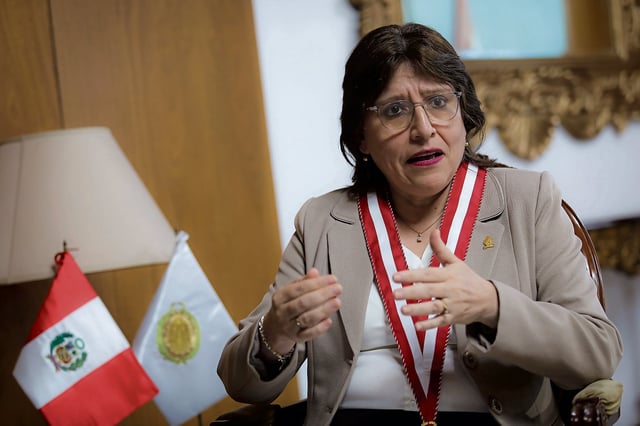 Aunque la Junta Nacional de Justicia dispuso la suspensión de Espinoza como fiscal de la Nación, la decisión no necesariamente es definitiva, según abogado Carlos Caro. Foto: Joel Alonzo/GEC