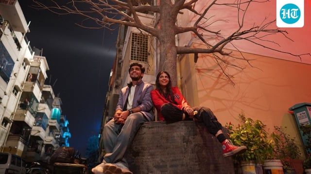 Naslen and Kalyani Priyadarshan in a still from Dominic Arun's Lokah: Chapter 1 - Chandra. 