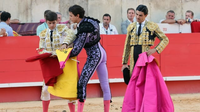 Aarón Palacio, triomphateur de l'après-midi et filleul d'Andrés Roca rey, s'impose comme une nouvelle figure.