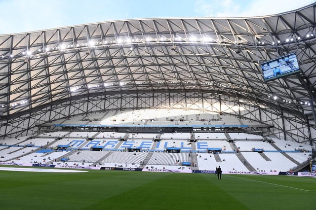 Le stade Orange Vélodrome de Marseille
