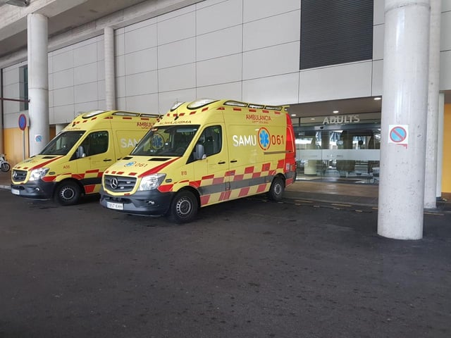Las víctimas han sido evacuadas a distintos centros hospitalarios de la capital balear.