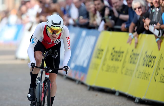 Cycling - UCI Road World Championships - Knokke-Heist to Bruges, Belgium - September 20, 2021 Switzerland's Marlen Reusser in action REUTERS/Yves Herman/File Photo