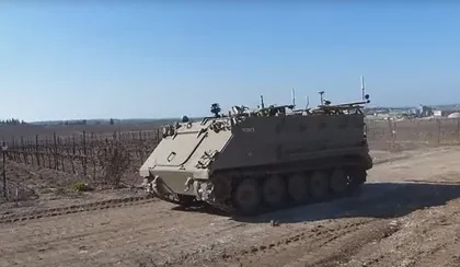 IDF’s Robotic APCs Carry Explosives To Booby-Trapped Buildings, Saving Hundreds Of Lives