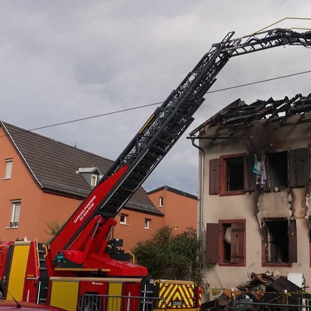 Strasbourg : un violent incendie fait un mort en plein centre-ville