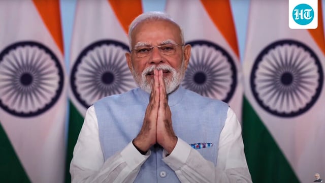 Prime Minister Narendra Modi addresses the nation on the eve of Navratri, the day from when the new GST rate cuts will kick in.