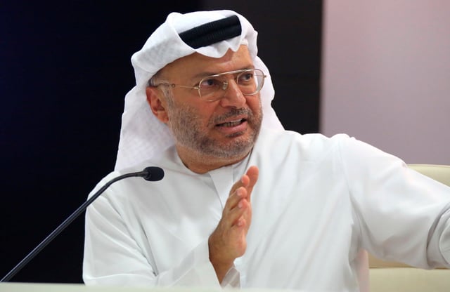 أنور قرقاش: الاعتراف بالدولة الفلسطينية يفتح الطريق أمام حل الدولتين