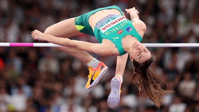 Hochspringerin Nicola Olyslagers aus Australien