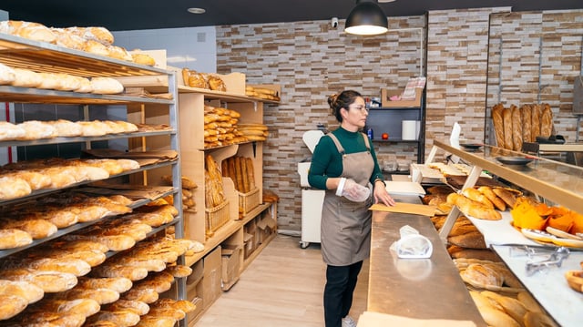 Eine Bäckerei-Kette muss Insolvenz anmelden. Betroffen sind 220 Mitarbeiter und 40 Filialen (Symbolbild).