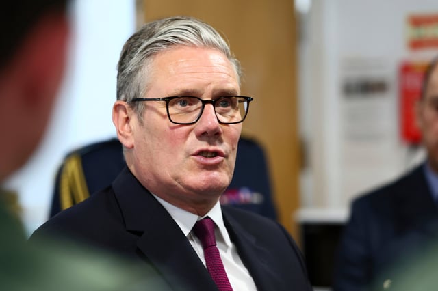El primer ministro británico Keir Starmer. (Paul Currie/Pool via AP)