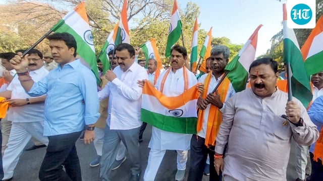 BJP Karnataka leaders said that the caste survey is part of a calculated move by the Congress.
