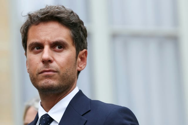 Le secrétaire général de Renaissance Gabriel Attal à Paris le 2 septembre 2025