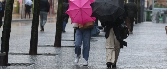 N’oubliez pas votre parapluie une partie de la semaine.